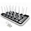 J-Kitchens Dish Drainer, 18-Piece, Interchangeable Support Dividers, Black, Made In Japan, with Original Tag