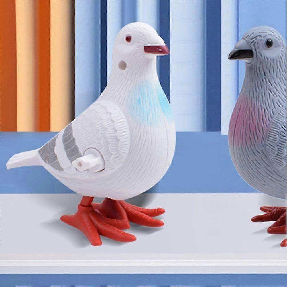 6pcs Wind-Up Jumping Pigeon Toys for Kids