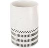 Kleine Wolke Alva Toothbrush Holder, Black and White
