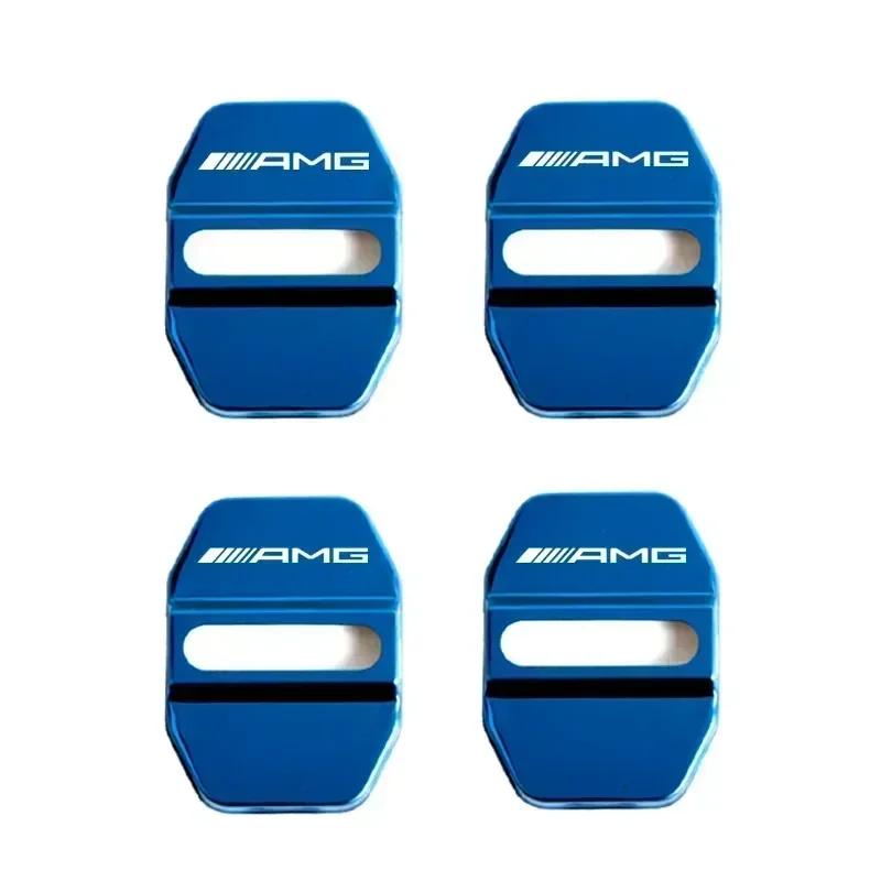 for Mercedes Benz W212 W204 W211W168 W213 W205 W210 W124 Door Lock Decoration rust protection Stainless Steel Plastic Cover