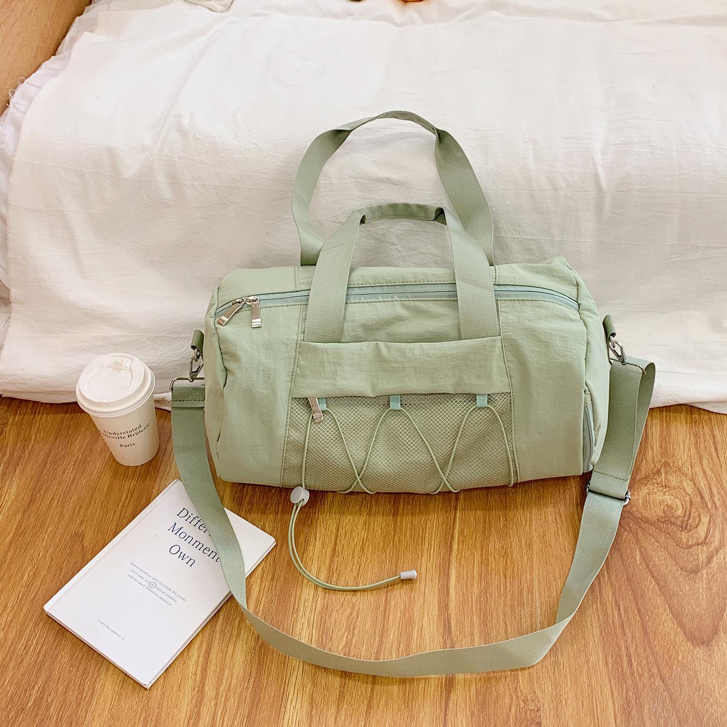 

Sports Fitness Bags Women s Casual Light Crossbody Bag Going Out Short Trip Bag Hand Luggage Portable Shoulder Bag зелений