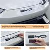 For BYD Seagull Black Car Front Emblem Modification Black Warrior Car Badge Covering Styles Logo