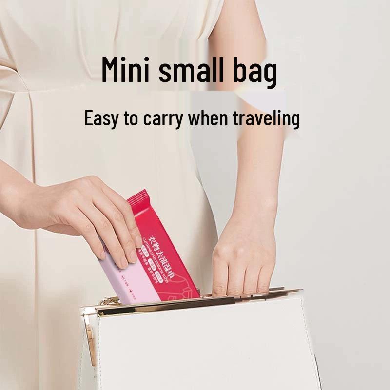 Stain & Oil Remover Wipes for Clothing, Shoes, and Jackets - Portable, No-Wash, Waterless Cleaner