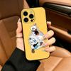 Cute CupHead And MugMan Phone Case For iPhone 12 13 14 15 16 17 Pro Max, Lightweight and Practical Soft Black Cover