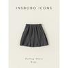 Insbobo Girls' Skirt 2026 Spring New Style Pleated Skirt for Girls, Stylish Short Skirt for Children, Girls' Skirt