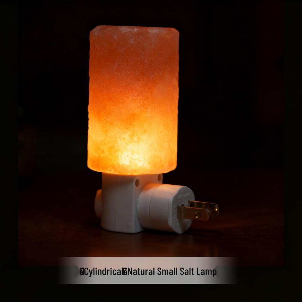 Himalayan Natural Crystal Salt Wall Lamp - Plug-In Night Light for Bedroom, Living Room, Corridor