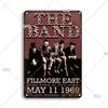 Retro Famous Rock Band Tin Sign Singer Poster Metal Plaque Vintage Metal Plate For Coffee Bar Pub Man Cave Room Home Wall Decor