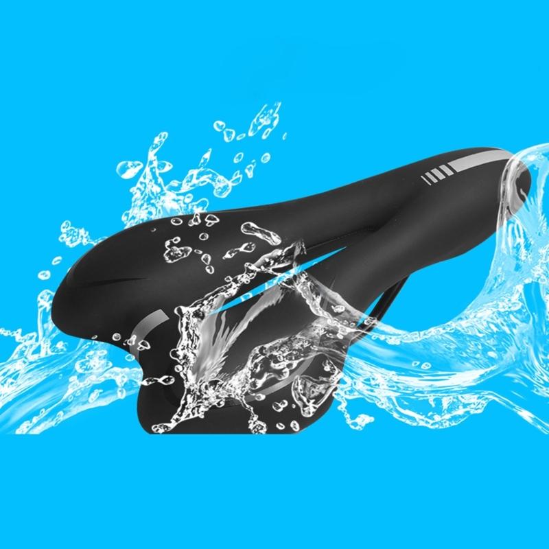 Silicone Bicycles Saddles Cycling Cushions Road Bike Saddles Pad Nonslip Bike Cushions Shock Absorption Seats Pad Enduring