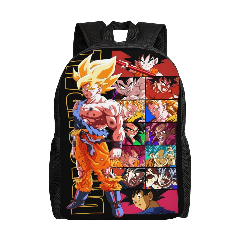 DBZ Dragons Goku Ball Laptop Backpack Men Women Casual Bookbag for College School Students Warrior Bags