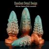 Colorful Octopus Anal Plug - Alien Shape SM Adult Toy for Men & Women, Ergonomic Posterior Expansion & Massage Device