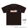 TV Anime Logo XL Size "mono" T-shirt, Black,