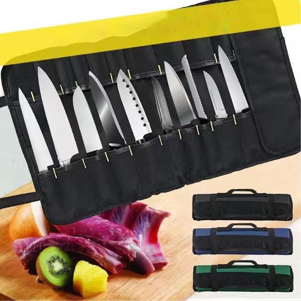 Chef Storage Bag Tool Bag Chef Knife Storage Bag Storage Bag Portable black