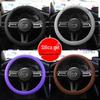 Silicone Steering Wheel Cover – Thin, Soft, Non-Slip, Sweat-Absorbent, Universal, All-Season.