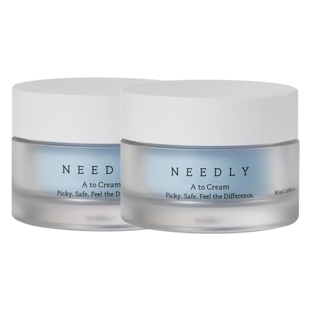 NEEDLY pH Balancing ATO Cream Intensive Barrier Moisturizer 50ml Duo Pack