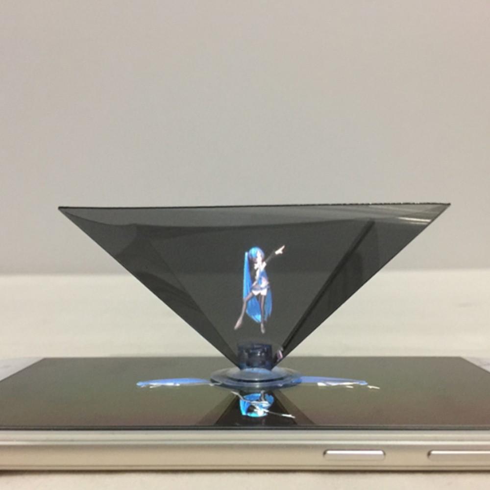 3D Hologramm-Projektor Fürs Smartphone – Mini Pyramide, Einfach & Portabel