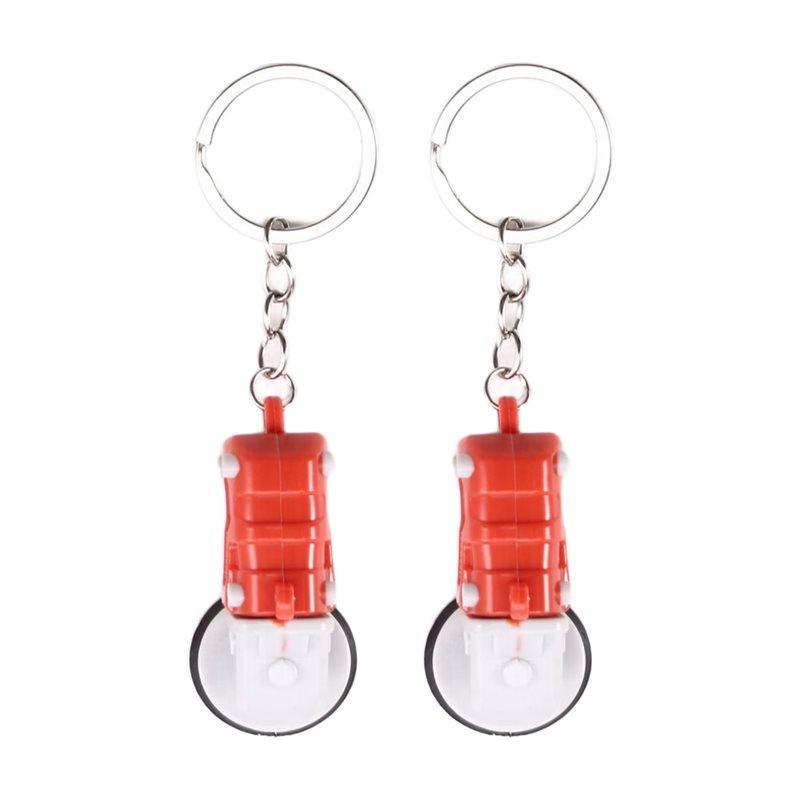 

Mini Grinder Keychain, Tool Enthusiast Collectible, Birthday Gift For Dad, Grinding Tool Backpack Accessories (2Pcs) помаранчевий