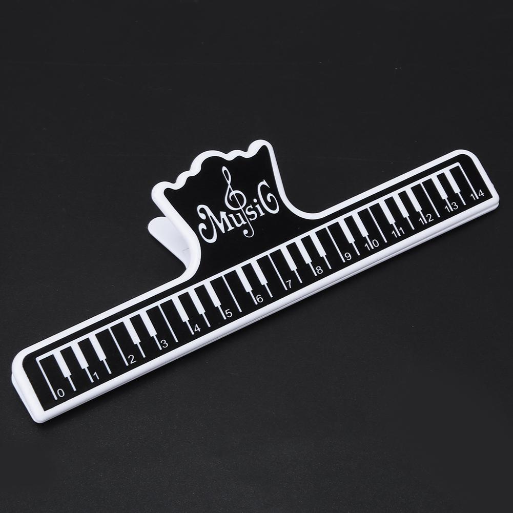 2Pcs Musical Book Note Clip Plastic Page Holder Musical Instrument Performance