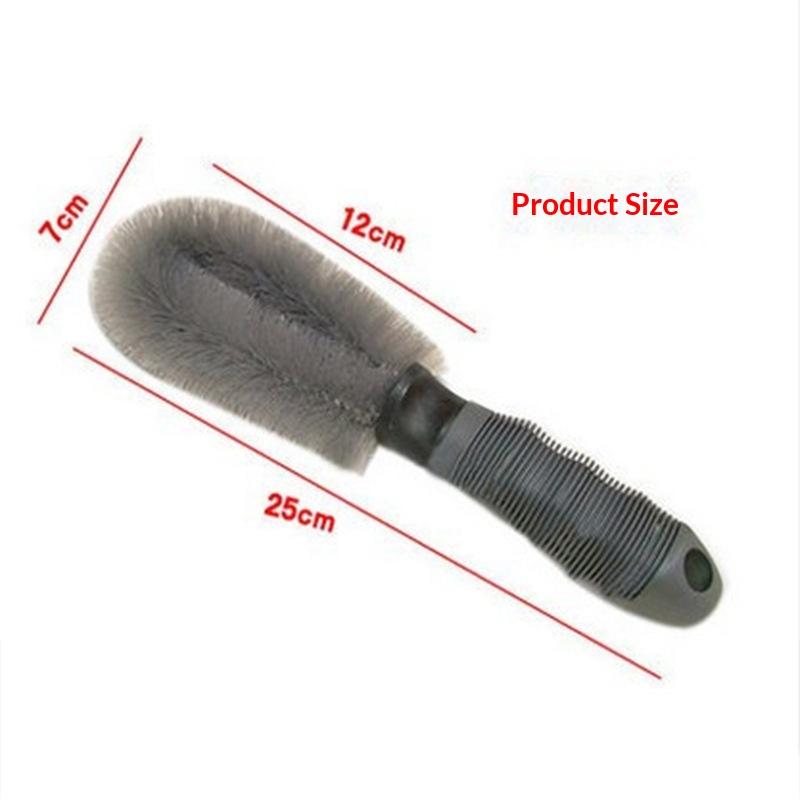 Car Wheel Brush Tire Cleaning Tools Rim Scrubber Cleaner Auto Detailing Brush Washing Tool For Truck Motorcycle Bicycle Home