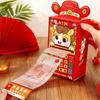 2026 Jahr des Pferdes Atm Rote Umschläge Neujahrsparty-Mitgebsel Geschenke Rote Umschläge Chinesisches Neujahr Rote Tasche Mondjahr Geldbörsen