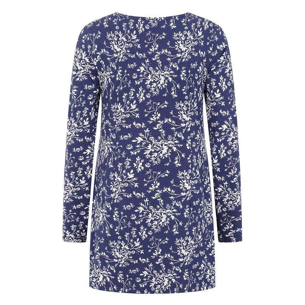 Lazy Jacks Womens/Ladies Autumn Flowers Tunic Top