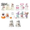 Indoor Halloween Table Centerpiece Ghost Figurine Resin Spooky Cute Statue Funny Creepy Year Round Interior Decorations Tabletop Ornament