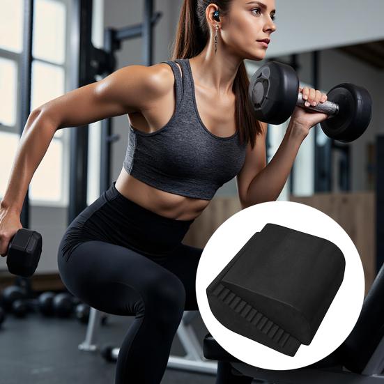 2Pcs Deep Crouch Wedge Block Calf Stretcher Slant Board Professional Non-Slip Fitness Weightlifting Deadlifting Heel Elevated Deep Crouch Ramp