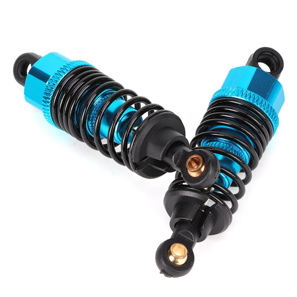 2pcs Metal Shock Damper RC Car Replacement Parts Accessories Fit for 1:10 RC Car Blue