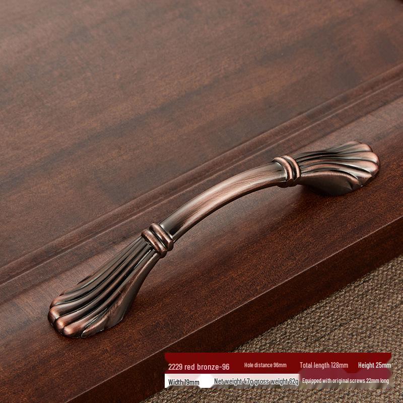 Antique Bronze European & American Zinc Alloy Cabinet Drawer Pull Handle