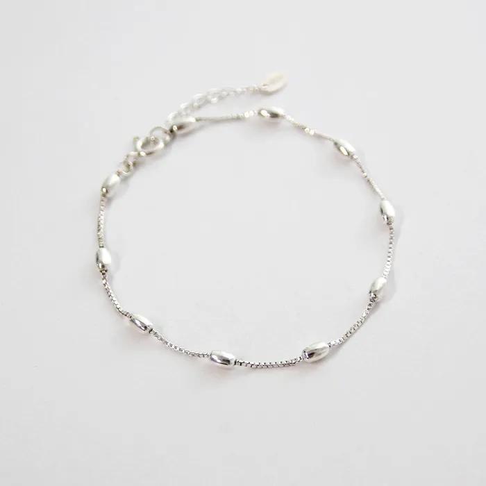 Oval Ball Chain Bracelet