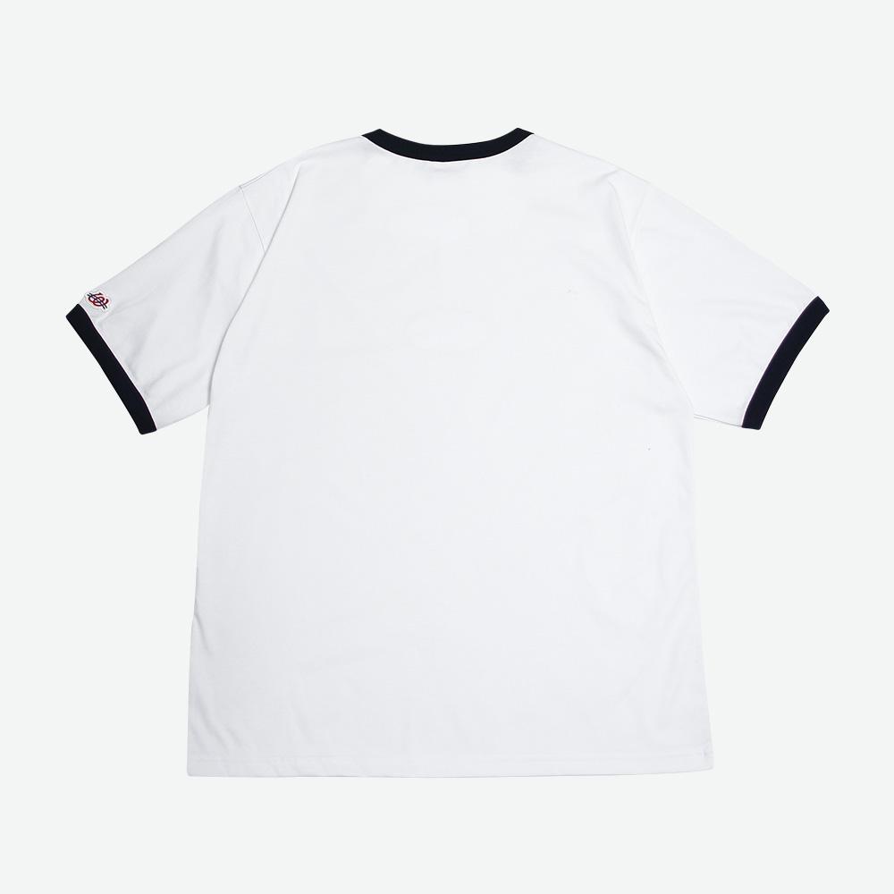 Wieoldeuwoldeu Wappen Ringer T-Shirt White