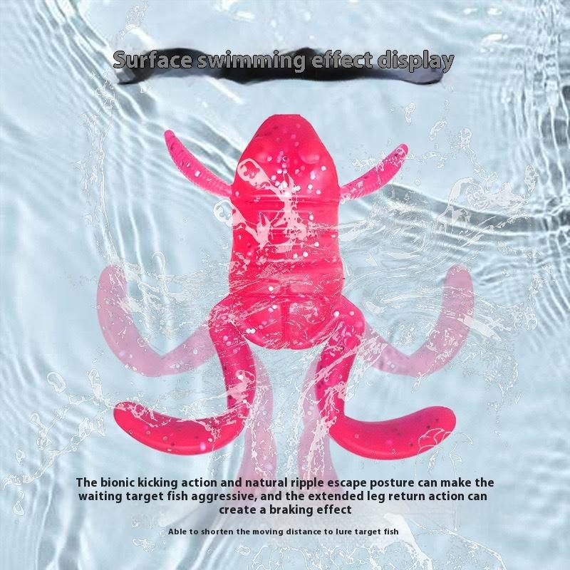 5Pcs/Set Lure Bait 10G/Piece Water Surface Kick Frog Fake Bait High Simulation Tpe Frog Soft Bait Frog-Like Stance Lure