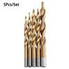 HSS Step Drill Bit Pocket Hole Drill Bit Processing Soft Metal Aluminum 1Pc/5Pcs For Woodworking Iron MDF Manual Replacement