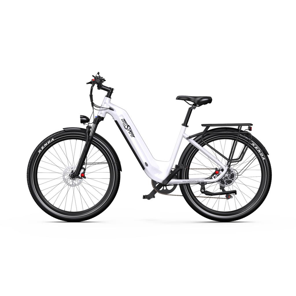 ONESPORT OT05 City Electric Bike, 250W Motor, 36V 18.2Ah Battery, 27.5*2.25-inch Tire