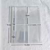 Card Refill Pages for /A5 Binders, 4-Pocket Transparent Card Sleeves, Thickened Photo Album Pages, 8 Card Slots Per Page, 10-Page Pack