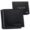 Men's Leather Wallet with a Pocket On the Reverse - Cavaldi