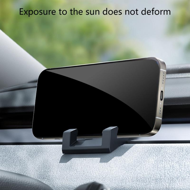 Dashboard Holder Stable Silicone Mount Bracket For Vehicle, Offer Secure and Adjustable Positioning for Enhanced Driving