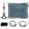 Aerial Silk & Yoga Swing, 11 Yards, Aerial Yoga Hammock Kit with 100gsm Nylon Fabric, Full Rigging Hardware & Easy Set-up Guide, Antigravity Flying
