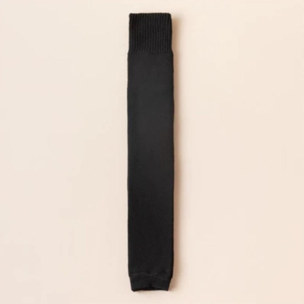 Høst Vinter Knebeskytter Ensfarget Termisk Fotdeksel Nye Varme Lange Sokker for Kvinner