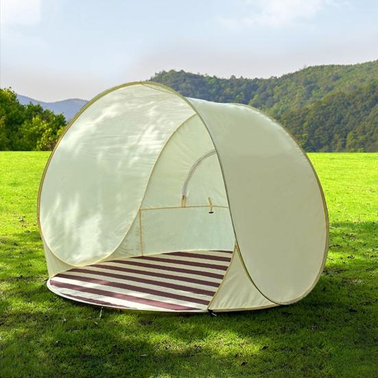 Pop-Up Beach Tent for 2-3 Person, UPF 50+ UV Sun Protection Outdoor Shade Tent, Portable Easy Setup Sun Shelter Tent with Carry Bag, Tent Stake