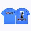Summer Casual Loose Cotton Short Sleeve Tshirt Rapper Kanye West Tour 2026 Tshirts Unisex Women Fashion Trend Hip Hop T Shirts