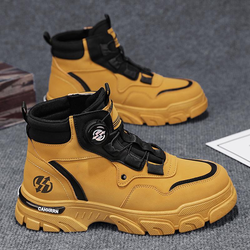 2025 Cargo Shoes Outdoor Leisure Versatile, Motorcycle Shoes, Non-slip and Wear-resistant Soles