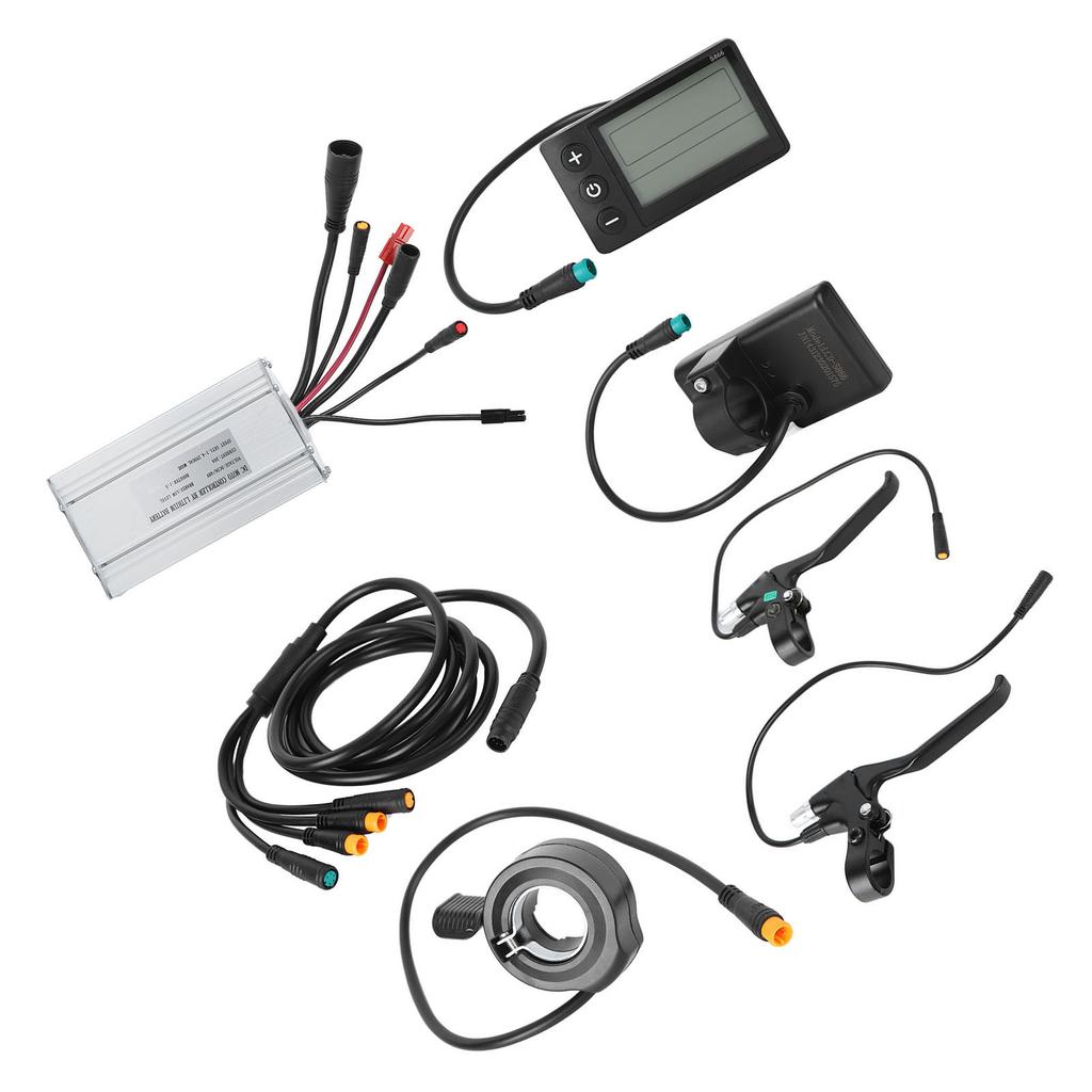 JN30A Motor Controller Set Multi Function Bike Controller S866 Display Panel Kit Electric Durable Bike Conversion Kit
