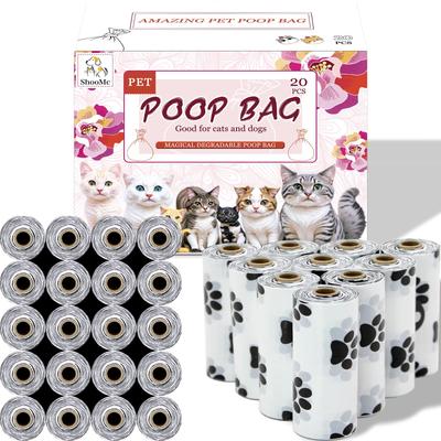 Geruchslose Kotbeutel für Katzen und Kotentsorgung Haustierkotentsorgung desodorierend geruchlos dünn Hunde, Beutel, Puto, Beutel, Beutel, Beutel, biologisch abbaubar,