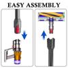 Extension Rod for Dyson V10 Digital Slim/V12 Detect Slim Cordless Stick Vacuum Cleaner Quick Release Straight Pipe Bar-B