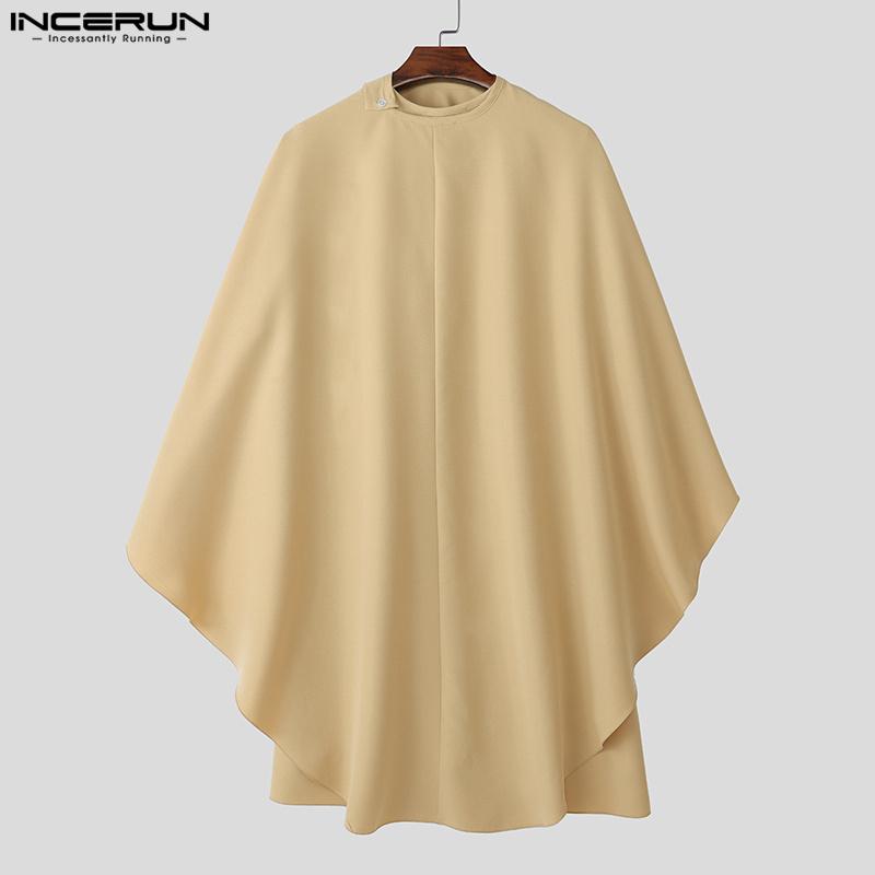 INCERUN Vyriški vasariniai sluoksniuoti nereguliariais skeltais galais kasdieniai tunikos viršūnės marškinėliai