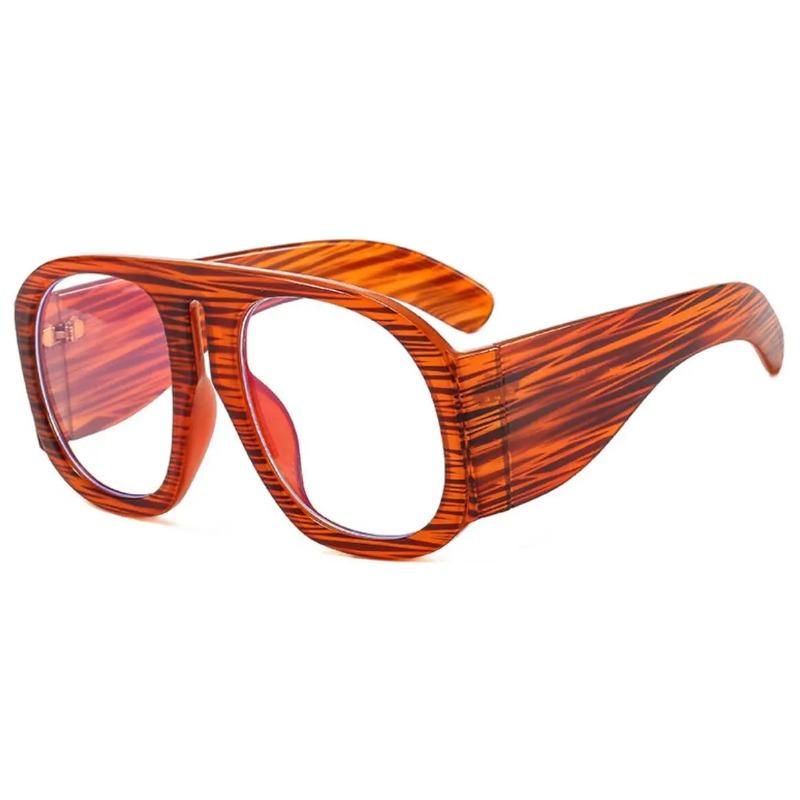 Yellow Oversized Pilot Sunglasses Women Luxury Designer Wide Square Gradient Sun Glasses Trendy Big Frame