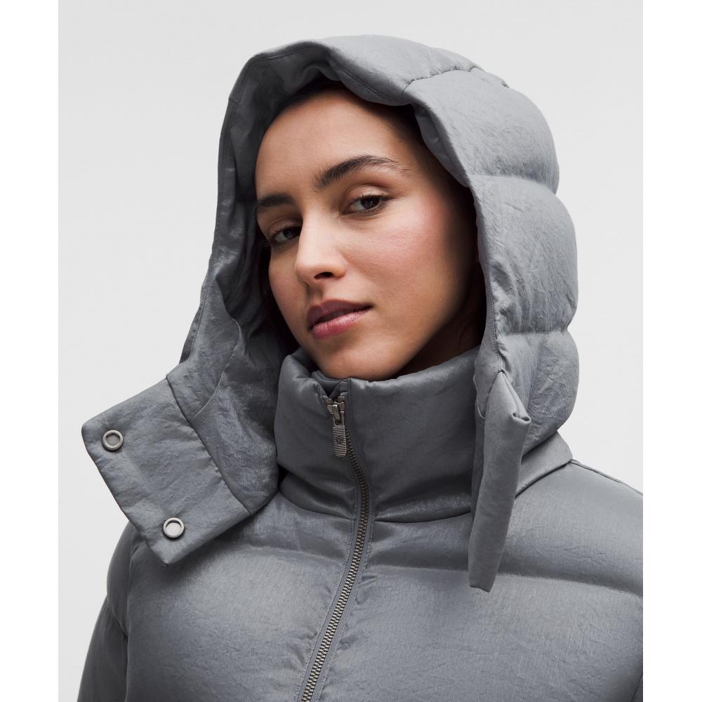 Lululemon Wunder Puff 600 Down Fill Jacket  Shine Solar Grey