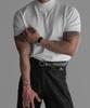 Baulopeulodeogteu Soft Mock Turtleneck Short Sleeve Knit [Ivory]