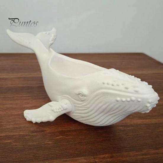 Hollow Storage Whale Humpback Bowl, with Groove, 3D Printed Shaped Box Ocean Style Desktop Decoration, for Jewelry And Small Items Sundries