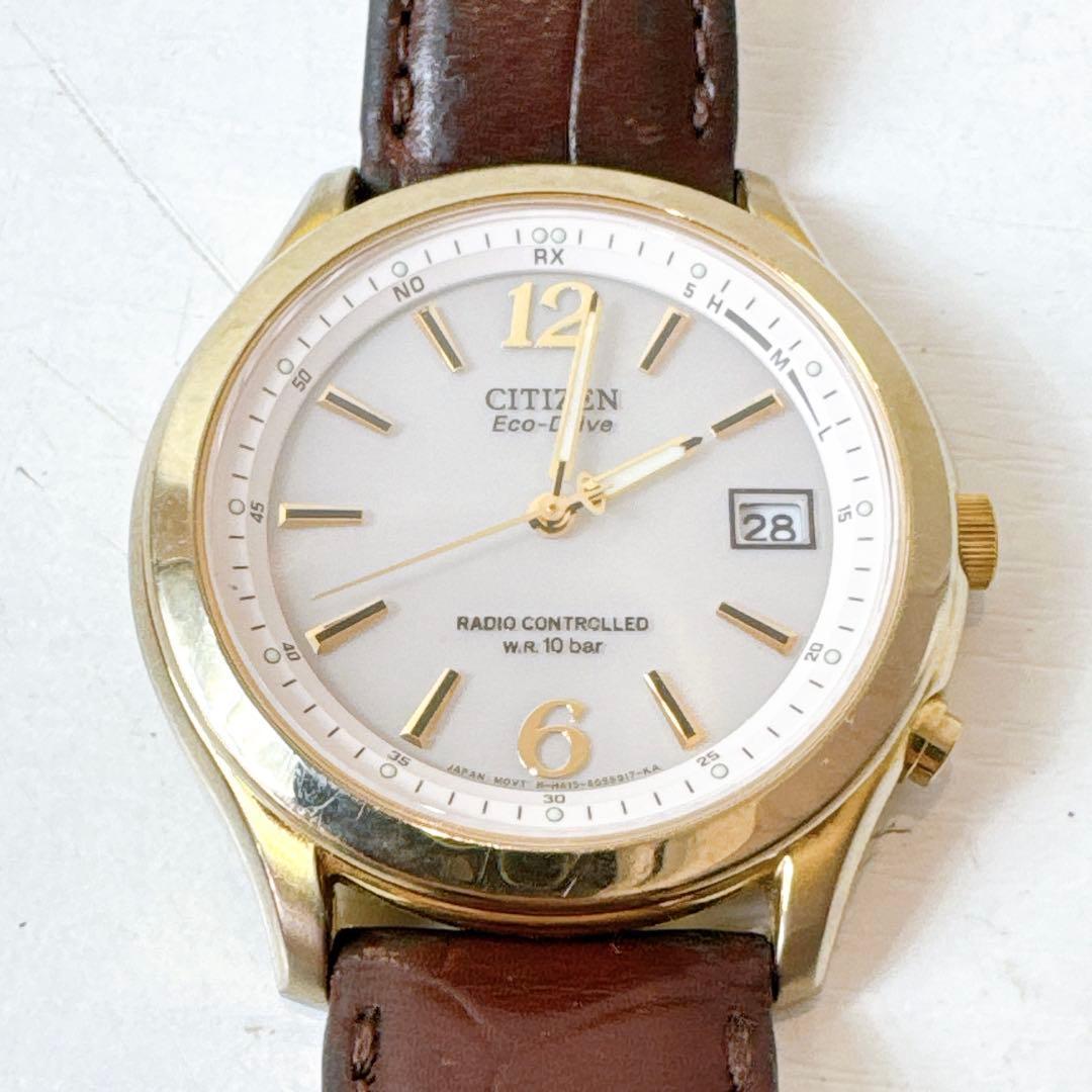 CITIZEN Eco Drive H415-S033021 Радио-солнечные часы